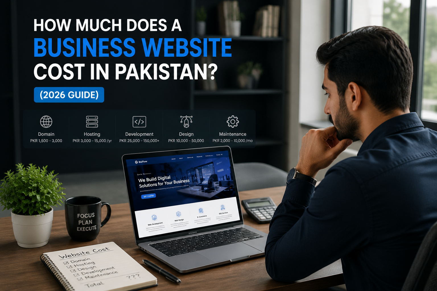 How Much Does a Business Website Cost in Pakistan?
